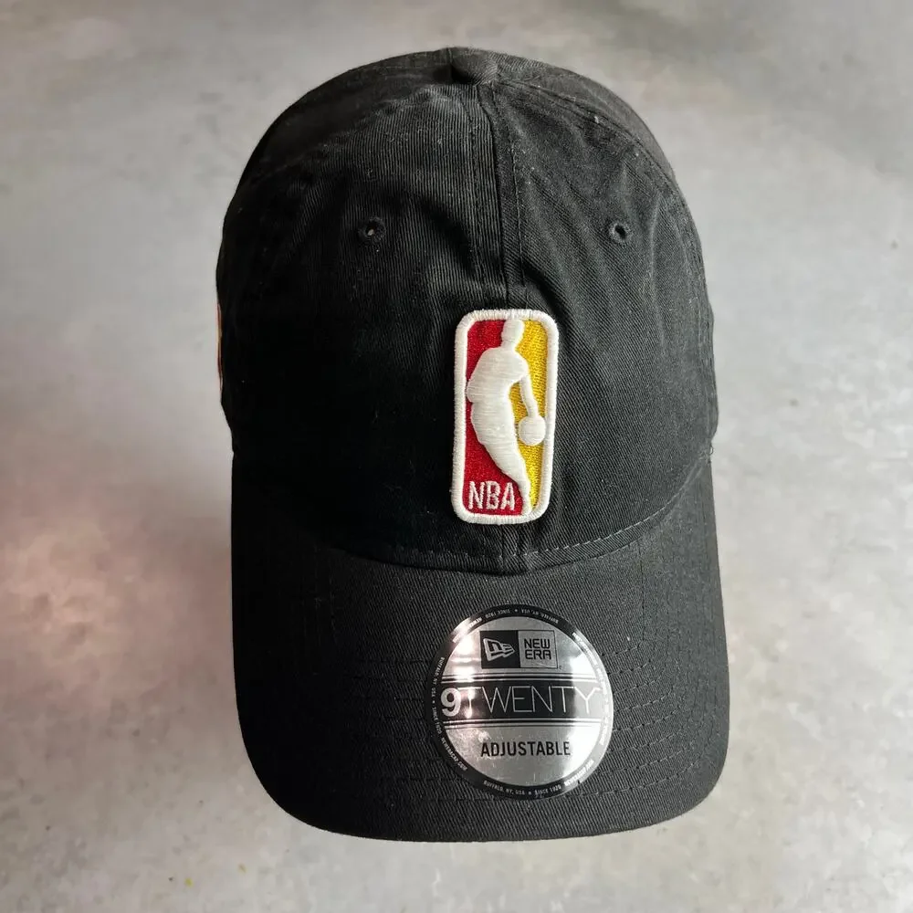 Spain Flag New Era NBA Logo Venue Collection 9Twenty Adjustable Dad Hat Cap NWT